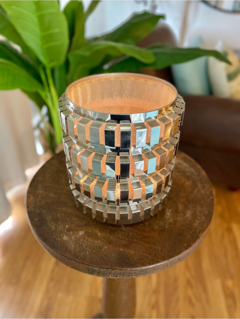 Retired PartyLite Enchanted Linear Candle Holder